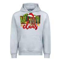Heather Grey christmas mini claus Urban Hoodie - FaDigitalArtStudio