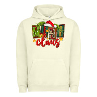 Pigment Pistachio christmas mini claus Urban Hoodie - FaDigitalArtStudio