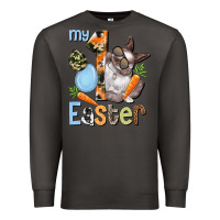 Smoke My first Easter Boy Easter Day Premium Sweatshirt - HowdyJamesFarm