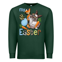 Sports Green My first Easter Boy Easter Day Premium Sweatshirt - HowdyJamesFarm