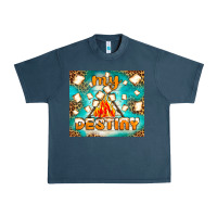 Midnight Navy my destiny Urban Heavy Tee - NancyCooperArtShop