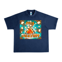 Navy my destiny Urban Heavy Tee - NancyCooperArtShop