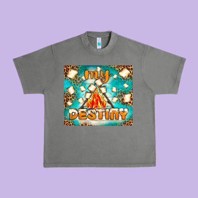 My Destiny Urban Heavy Tee Designed By Nancycooperartshop