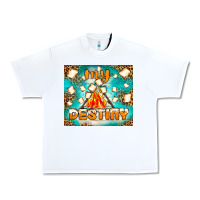 White my destiny Urban Heavy Tee - NancyCooperArtShop