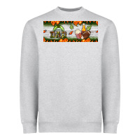 Heather Grey football dad Heavyweight Sweatshirt - BundleAndBundleShop