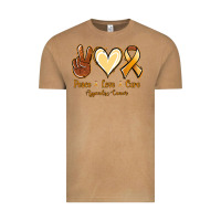 Vintage Camel Peace love cure Appendix Cancer Vintage Tee - NancyCooperArtShop