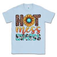 Dusty Blue hot mess express Classic Tee - JahusDesignShop
