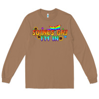Toasted Coconut Sounds Gay I'm in Pride LGBTQ Long Sleeve Tee - BundleAndBundleShop