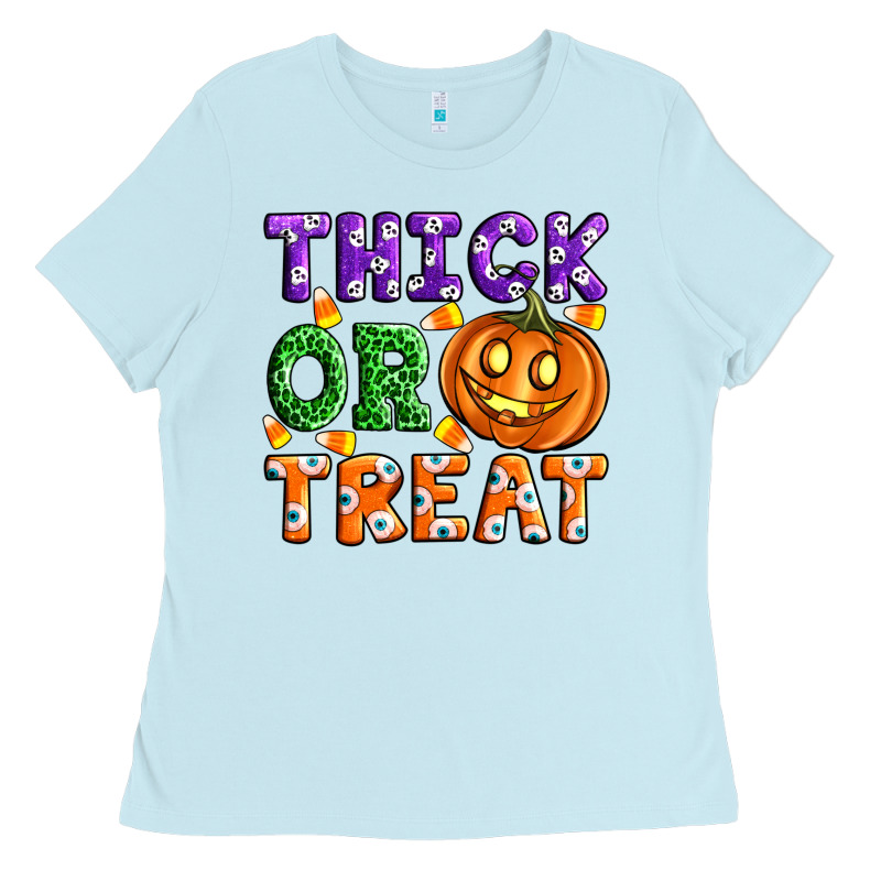 Thick Or Treat Ladies Tee by Artiststas | Teevron