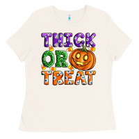 Bone Thick Or Treat Ladies Tee - Artiststas