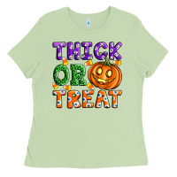 Matcha Thick Or Treat Ladies Tee - Artiststas
