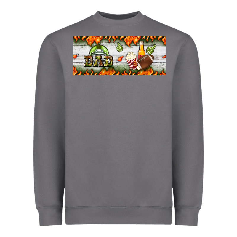Football Dad Heavyweight Sweatshirt by BundleAndBundleShop | Teevron