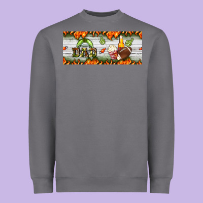 Football Dad Heavyweight Sweatshirt Designed By Bundleandbundleshop