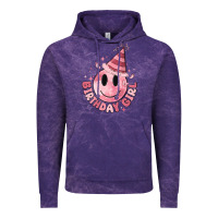 Cloud Purple birthday girl Vintage Hoodie - MaliasSmallBusiness