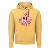 Vintage Mustard birthday girl Vintage Hoodie - MaliasSmallBusiness