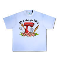 Grape Ice life is what you bake it Urban Heavy Tee - MaliasSmallBusiness