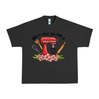 Pigment Black life is what you bake it Urban Heavy Tee - MaliasSmallBusiness