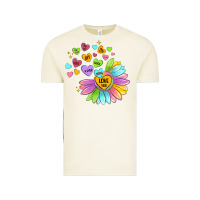 Vintage Arctic sunflower love hugs Vintage Tee - MaliasSmallBusiness