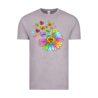 Vintage Zinc sunflower love hugs Vintage Tee - MaliasSmallBusiness