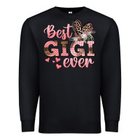 Black Best gigi ever Mother's Day Premium Sweatshirt - CowGirlArtShop