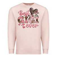 Pale Pink Best gigi ever Mother's Day Premium Sweatshirt - CowGirlArtShop