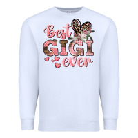 White Best gigi ever Mother's Day Premium Sweatshirt - CowGirlArtShop