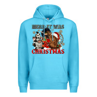 Ocean Blue herd it was christmas Premium Hoodie - CowGirlArtShop