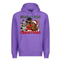 Purple herd it was christmas Premium Hoodie - CowGirlArtShop