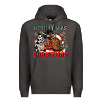 Smoke herd it was christmas Premium Hoodie - CowGirlArtShop