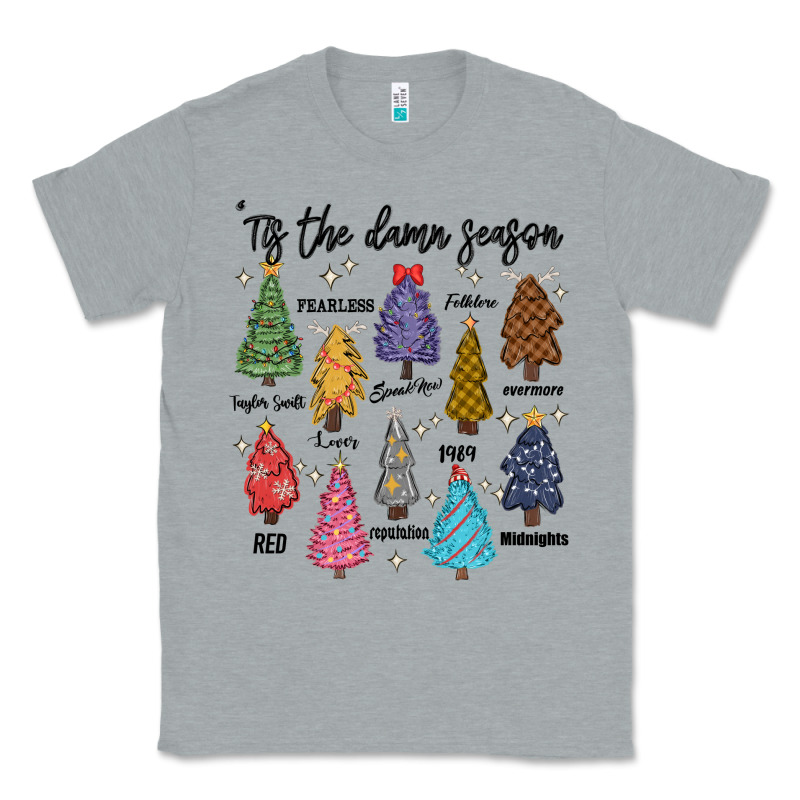 Tis The Damn Season Music Classic Tee by MaliasSmallBusiness | Teevron
