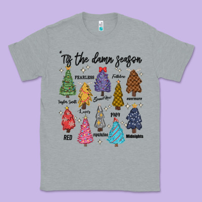 Tis The Damn Season Music Classic Tee Designed By Maliassmallbusiness