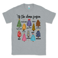 Heather Grey tis the damn season music Classic Tee - MaliasSmallBusiness