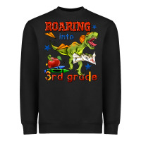 Black roaring into 3rd grade Heavyweight Sweatshirt - BundleAndBundleShop