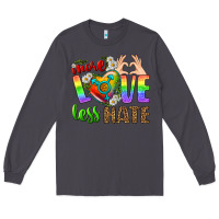 Smoke More Love Less Hate LGBTQ Long Sleeve Tee - BundleAndBundleShop