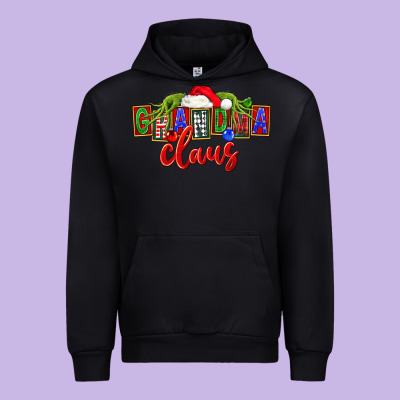 Christmas Grandma Claus Urban Hoodie Designed By Fadigitalartstudio