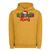 Pigment Peanut Butter Christmas Grandma Claus Urban Hoodie - FaDigitalArtStudio