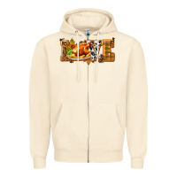 Sandshell Love with Turkey Zipper Hoodie - texasbilliewilder
