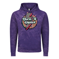 Cloud Purple born to dance Vintage Hoodie - MaliasSmallBusiness
