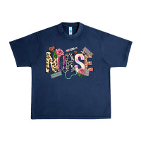 Navy nurse Urban Heavy Tee - NancyCooperArtShop