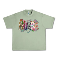 Oil Green nurse Urban Heavy Tee - NancyCooperArtShop