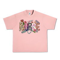 Salmon nurse Urban Heavy Tee - NancyCooperArtShop