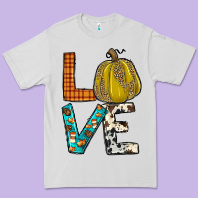 Fall Love Premium Tee Designed By Jahusdesignshop