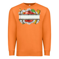 Carrot floral teacher custom name Premium Sweatshirt - CowGirlArtShop