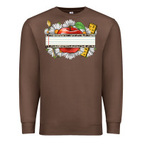 Chestnut floral teacher custom name Premium Sweatshirt - CowGirlArtShop