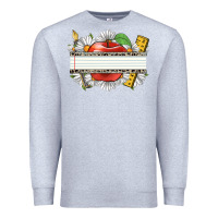 Heather Grey floral teacher custom name Premium Sweatshirt - CowGirlArtShop