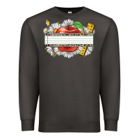 Smoke floral teacher custom name Premium Sweatshirt - CowGirlArtShop
