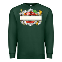 Sports Green floral teacher custom name Premium Sweatshirt - CowGirlArtShop