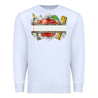 White floral teacher custom name Premium Sweatshirt - CowGirlArtShop