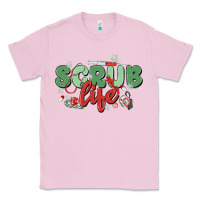 Bubblegum Pink scrub life Classic Tee - MaliasSmallBusiness
