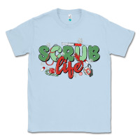 Dusty Blue scrub life Classic Tee - MaliasSmallBusiness